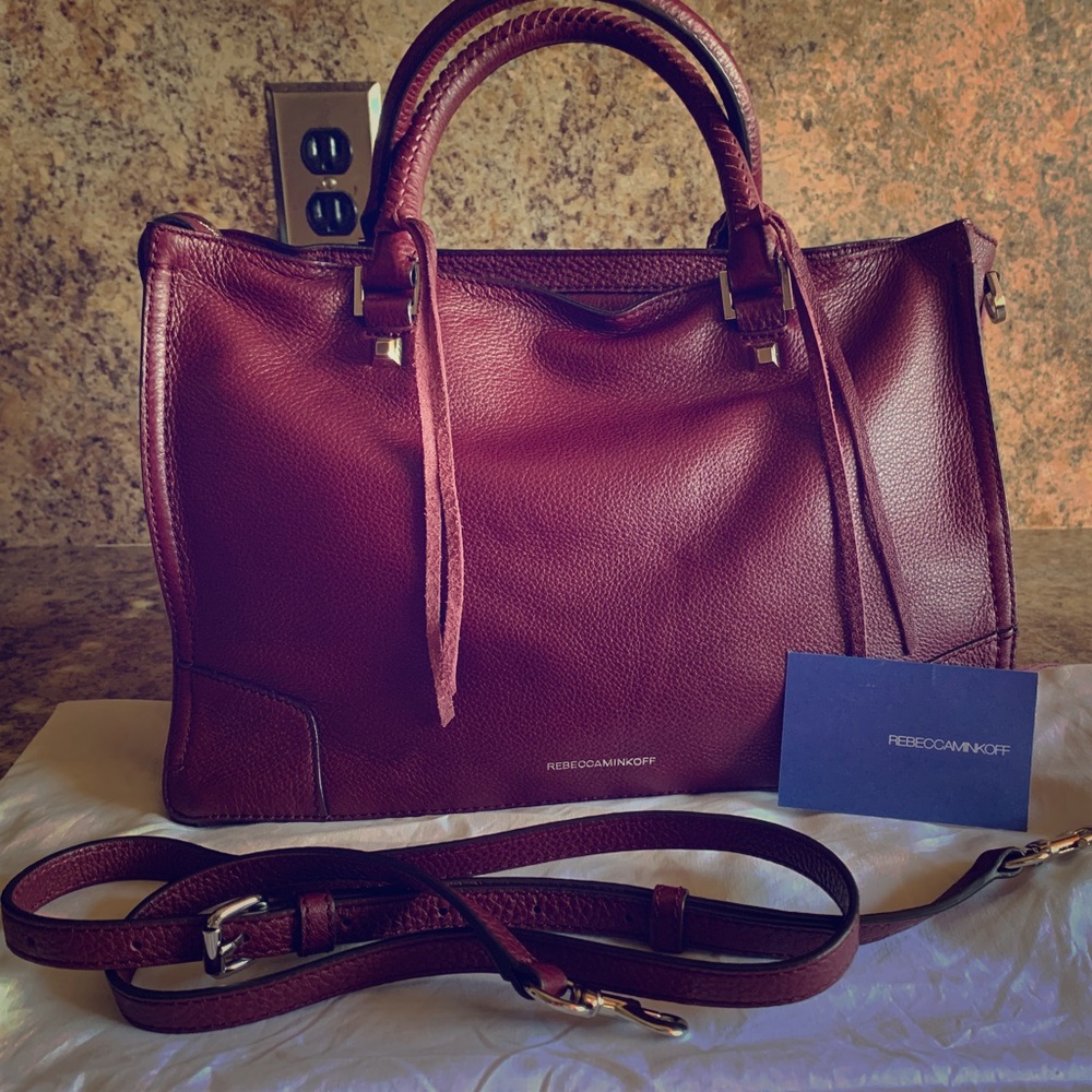 ✨SOLD✨Rebecca Minkoff Regan Satchel ~ Port
